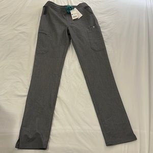 FIGS XS TALL GREY PANT BRAND NEW